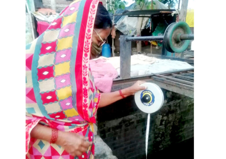 Reviving  a non-functional well through Roof Rain Water harvesting