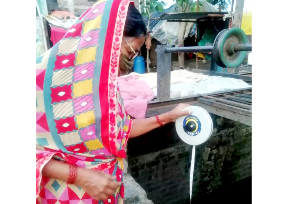 Reviving  a non-functional well through Roof Rain Water harvesting