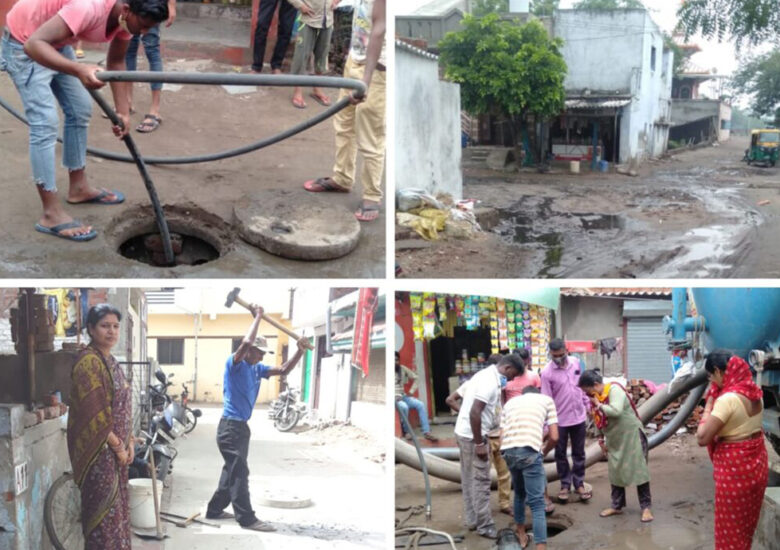 Monsoon preparedness and water management, in Ahmedabad