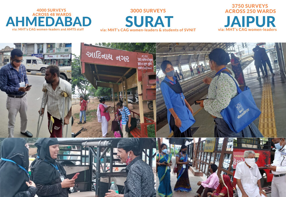 MHT is part of Ahmedabad, Surat and Jaipur Task Force Committees for Transport4All Challenge!