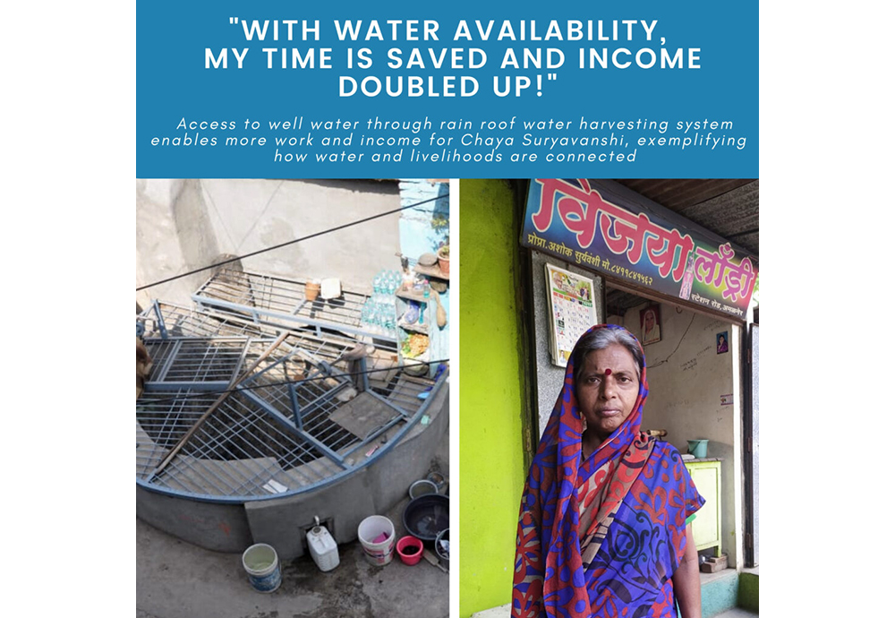 “With water availability, my time is saved and income doubled up!”