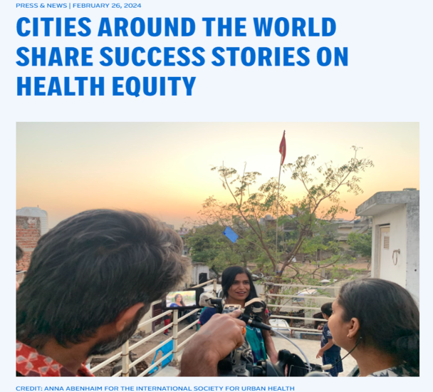 CITIES AROUND THE WORLD SHARE SUCCESS STORIES ON HEALTH EQUITY