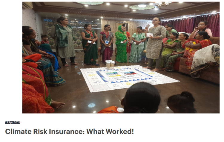 Climate Risk Insurance: What Worked