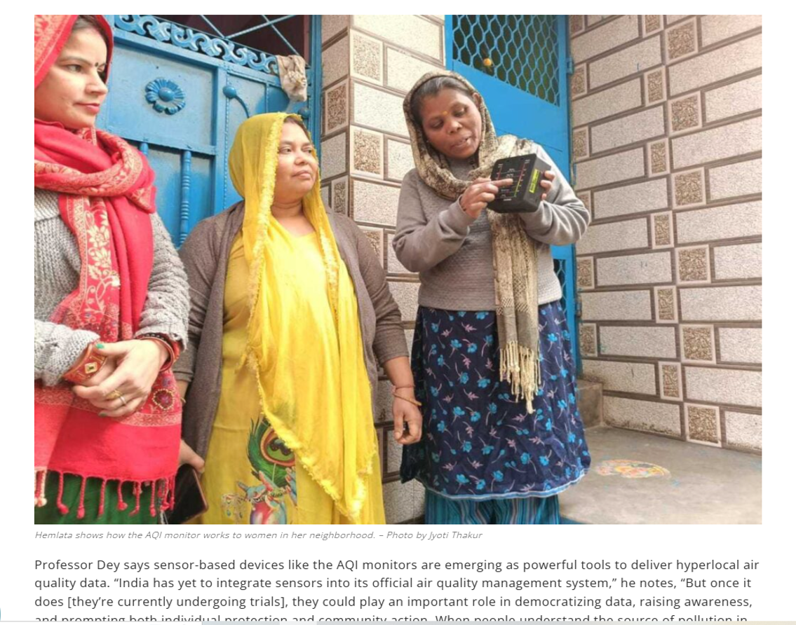 With India’s air pollution among the worst in the world, a coalition of socially disadvantaged women push governments and help each other breathe easier.
