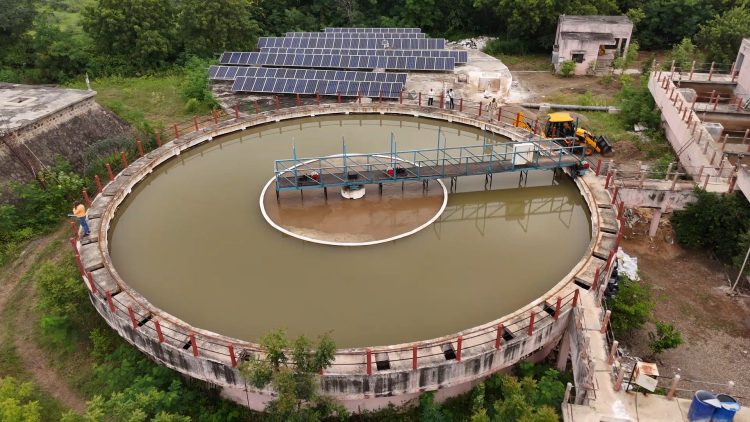 AALNER SOLAR PUMPING STATION TO SAVE ELECTRICITY