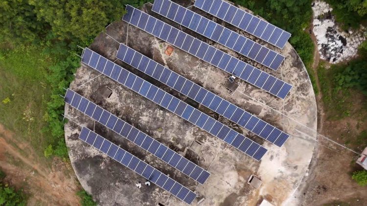 Solarisation of amalner water treatment plant2